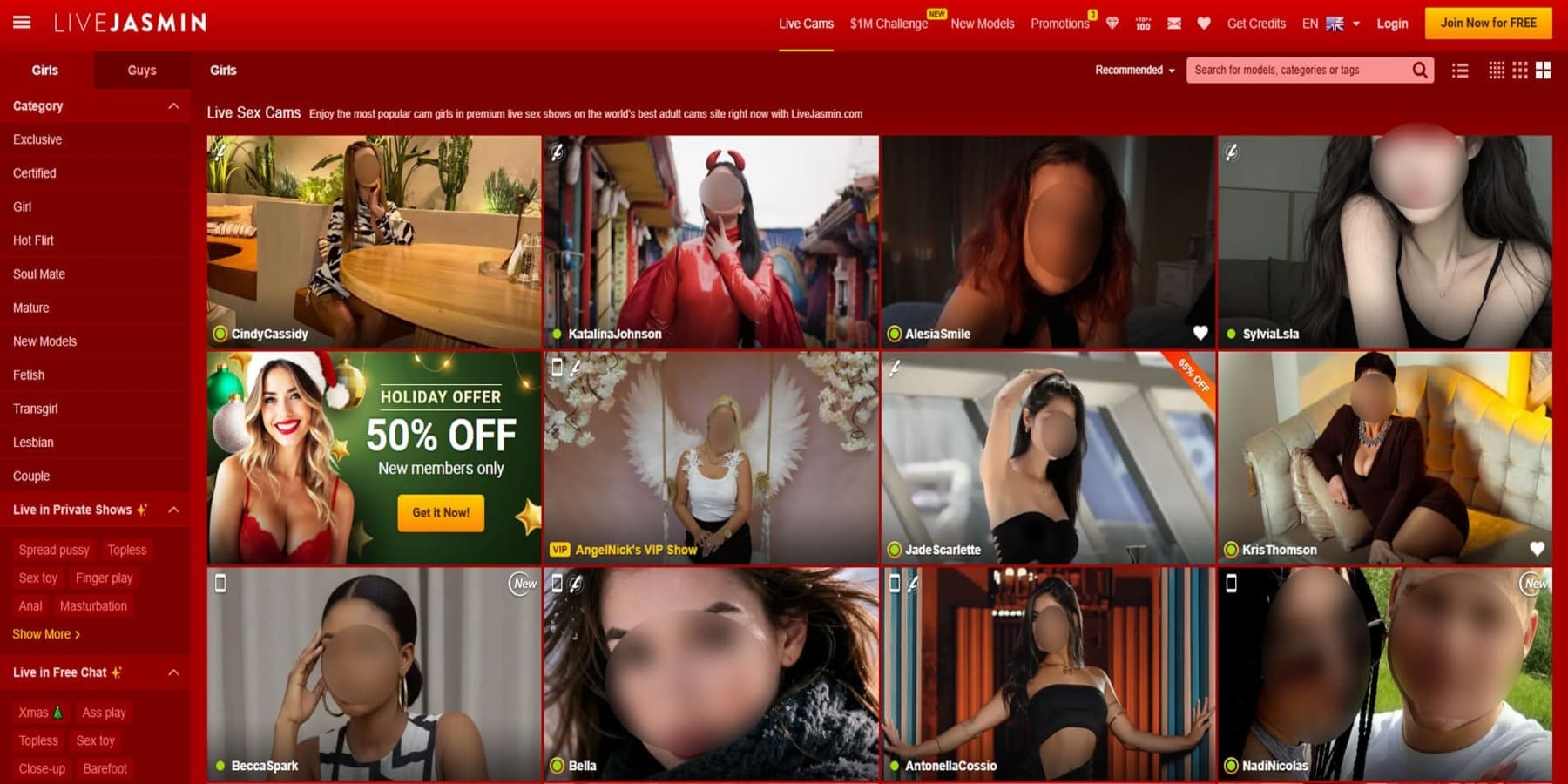 Livejasmin website